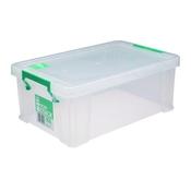 STORESTACK 10 LITRE STORAGE BOX W400XD255XH150MM CLEAR RB90123 image