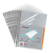 REXEL NYREX TOP/SIDE A4 PRESENTATION POCKETS (PACK OF 25 POCKETS) 13682