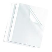 FELLOWES THERMAL BINDING COVERS 3MM WHITE (PACK OF 100) 53152 image