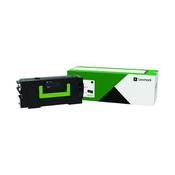 LEXMARK RETURN PROGRAM BLACK TONER CARTRIDGE 7500 PAGES 58D2000 image