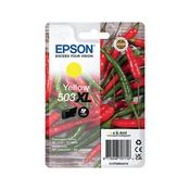 EPSON 503XL INK CARTRIDGE HIGH YIELD CHILLI YELLOW image