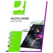 Q-CONNECT A4 WHITE HIGH GLOSS PHOTO PAPER 260GSM (PACK OF 50 SHEETS) KF02772 image