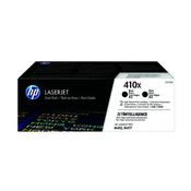 HP 410X HIGH YIELD BLACK LASERJET TONER CARTRIDGE (PACK OF 2) CF410XD image
