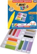 BIC KIDS PLASTIDECOR CRAYONS ASSORTED (PACK OF 288) 887835 image