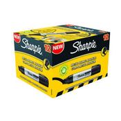 SHARPIE PERMANENT MARKER XL CHISEL TIP BLACK (PACK OF 12) S0949850 image