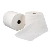 LEONARDO 1-PLY HAND TOWEL ROLL WHITE (PACK OF 6) RTW200DS image