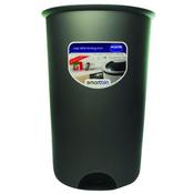 ADDIS SMART ROUND BIN BASE 50 LITRE METALLIC 503579 image