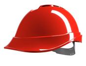 MSA V-GARD 200 VENTED SAFETY HELMET RED  (PACK OF 1) image