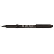 Q-CONNECT BLACK 0.4MM FINELINER PEN (PACK OF 10) KF25007 image