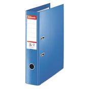 ESSELTE 75MM LEVER ARCH FILE POLYPROPYLENE FOOLSCAP BLUE (PACK OF 10 FILES) 48085 image