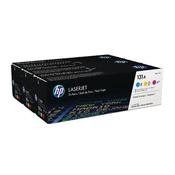 HP 131A CYAN/MAGENTA/YELLOW LASERJET TONER CARTRIDGES (PACK OF 3) CF213A image