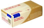 SHIELD POWDERED BLUE MEDIUM VINYL GLOVES (PACK OF 100) GD11 image