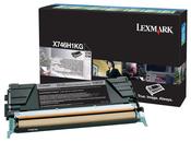 LEXMARK HIGH CAPACITY X746H1KG BLACK RETURN PROGRAM TONER CARTRIDGE image