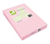 Q-CONNECT PINK COLOURED A4 COPIER PAPER 80GSM REAM (PACK OF 500) image