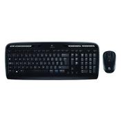 LOGITECH MK330 WIRELESS KEYBOARD/MOUSE COMBO BLACK 920-003986 (PACK OF 1 SET)
