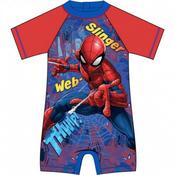 Spiderman Web Short Sleeve Swimsuit UV50 - Children &amp; Baby Clothes Store Ireland image
