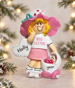 Big Sister ( buggy) Christmas Ornament (836y) - Blonde hair