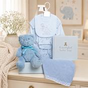 Celebration Baby Gift Hamper - Blue image