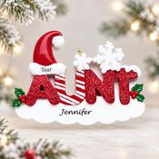Personalised Aunt Christmas Ornament- 329