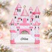 Personalised Princess Castle Christmas Ornament -151