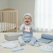Newborn Baby Gift Box- Blue image