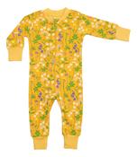 Wildflower Zip Sleepsuit - Orange image