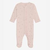 FIXONI Silver Peony Rib Sleepsuit image