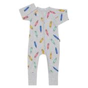 Bonds Wondersuit  - Crayon Box (Grey Marle)
