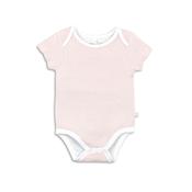 Short Sleeve Pink Stripe Bodysuit