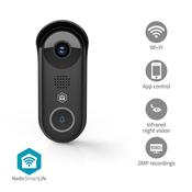Nedis 2mp Smart Video Doorbell (WIRED version for power, WiFi for internet)