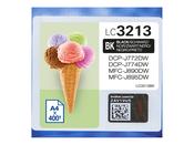 SBRO0819 BROTHER LC3213BK BLACK INK image