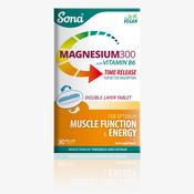 Sona Magnesium300 - Magnesium and Vitamin B6 Tablets image