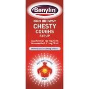 Benylin Non-Drowsy Chesty Cough Syrup 125ml image