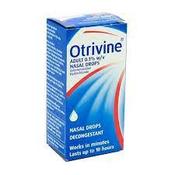 OTRIVINE ADULT NASAL DROPS 10ML image