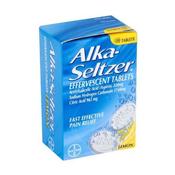 Alka-Seltzer Effervescent Tablets Lemon Flavour image