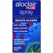 Aloclair Plus Mouth Ulcer Spray Fast Pain Relief and Healing 15ml image