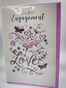 Card- "On Your Engagement!" image