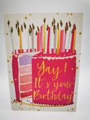 Card- "Birthday!" 4 F image