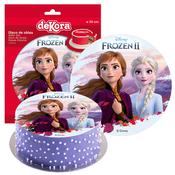 Edible 8" (20cm) Frozen Autumn Cake Disc