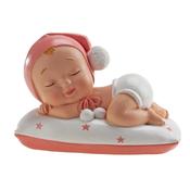 Cake Topper: Baby Girl Pom Pom image