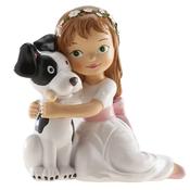 Communion Girl With Dog 115mm Large