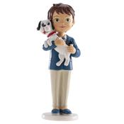 Communion Boy With Dog 165mm Large