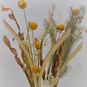 Floral display with a variety of colours and textures image