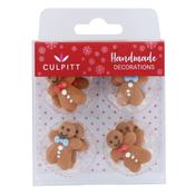 Gingerbread Men Pipings 12pk
