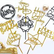 Flex Acrylic Birthday Toppers