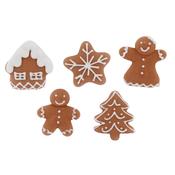 Gingerbread Village Sugar Pipings 50pc or 200pc