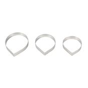 3 Extra Large Garden Rose Cutters