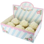 6/12 Cupcake Display Box - Afternoon Tea