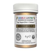 Sugarflair Edible Lustre Colour - Treasure Gold E171 Free