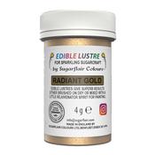 Sugarflair Lustre Dust – Radiant Gold (E171 Free) 4g